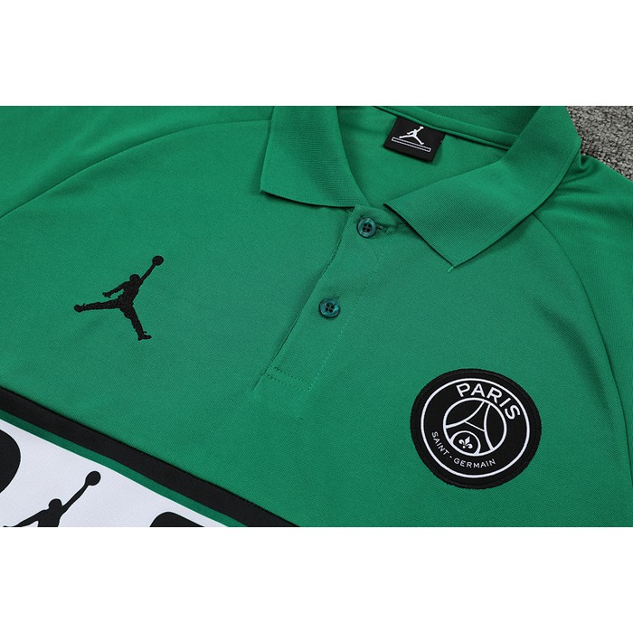 Camiseta Polo del Paris Saint-Germain Jordan 22-23 Verde - Haga un click en la imagen para cerrar